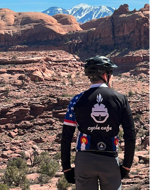 Team Boulder (USA - Langarm) | Cycle Cafe Team Edition Trikot
