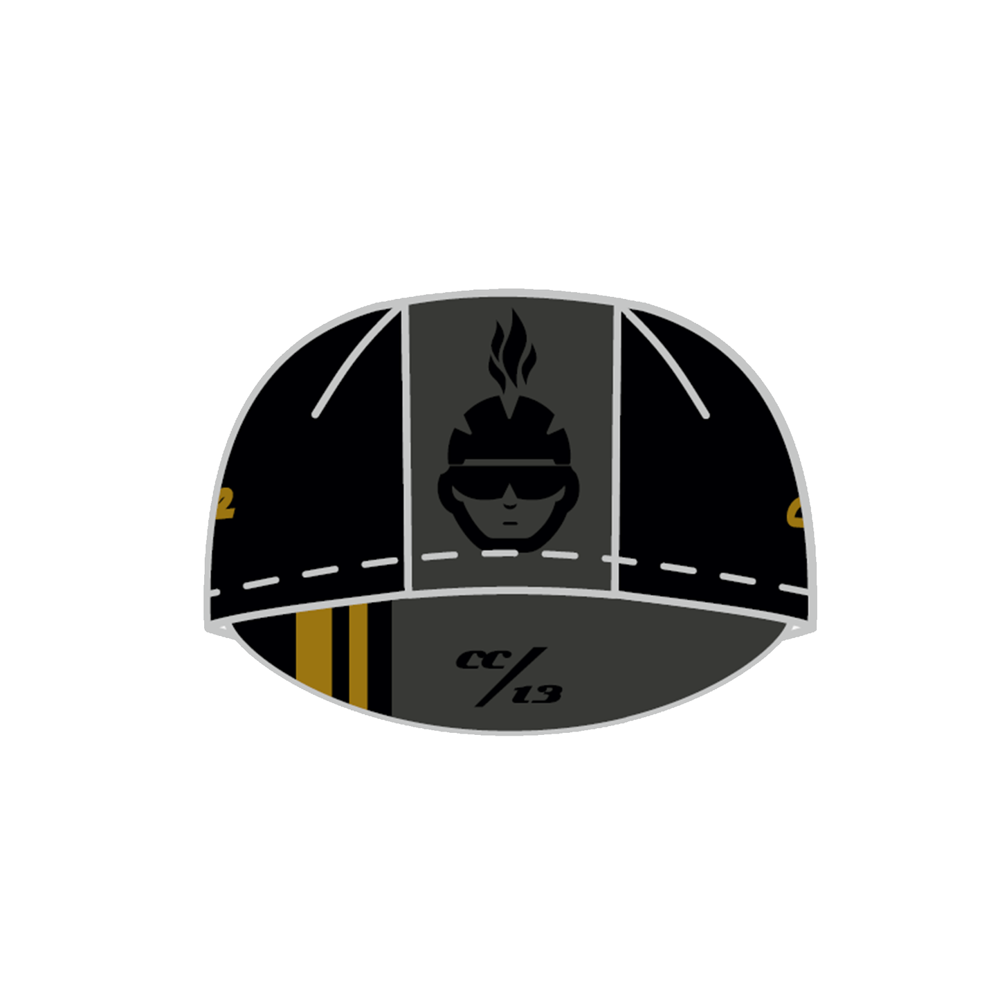 Cycling Cap Cycle Cafe Black Edition