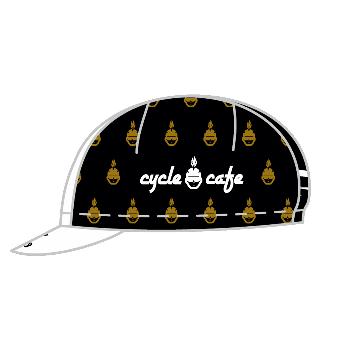 Cycling Cap Cycle Cafe Gold Edition