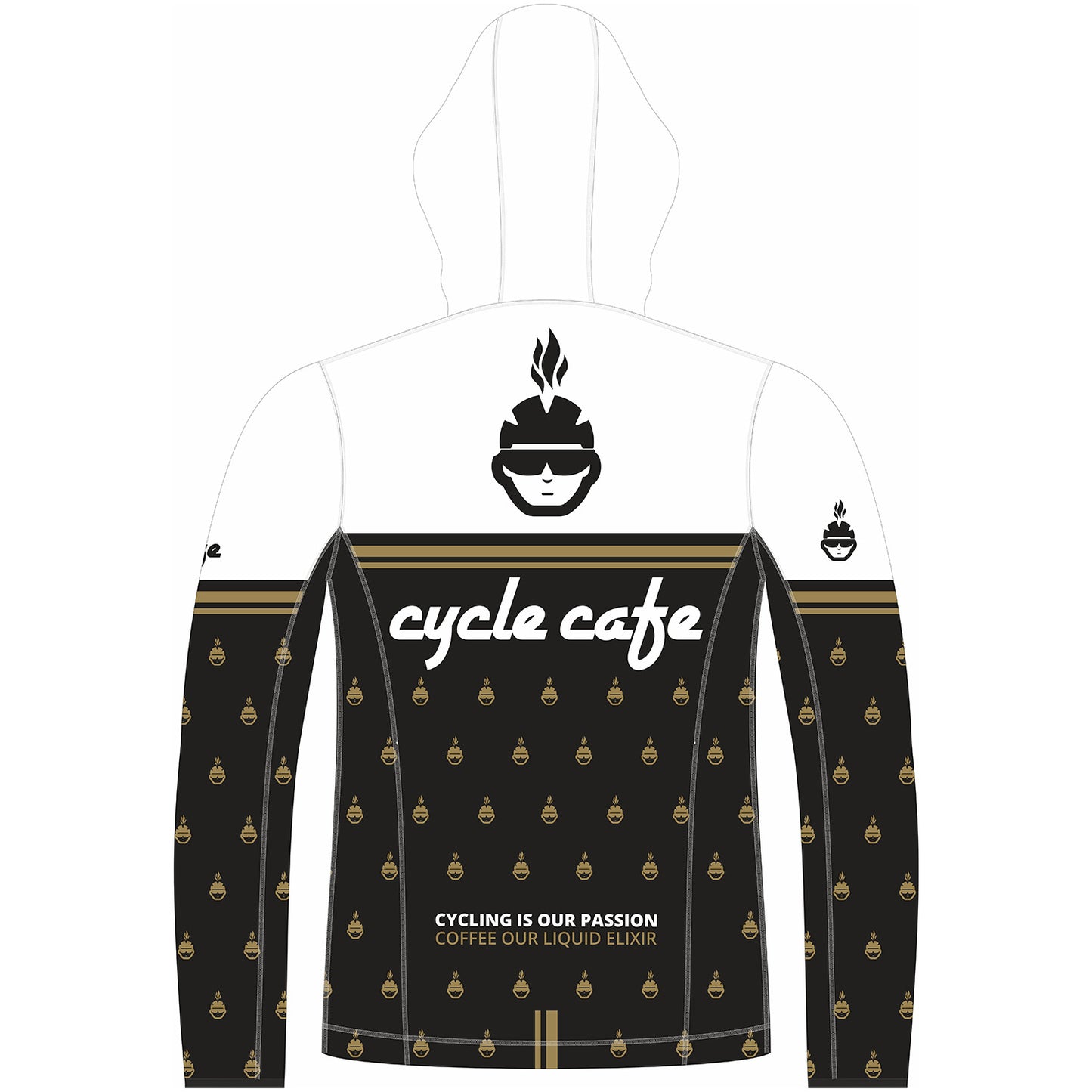 Hoodie Cycle Cafe Gold Edition