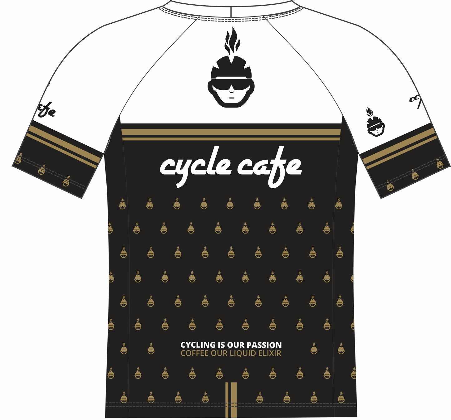 functional shirt Cycle Cafe Gold Edition