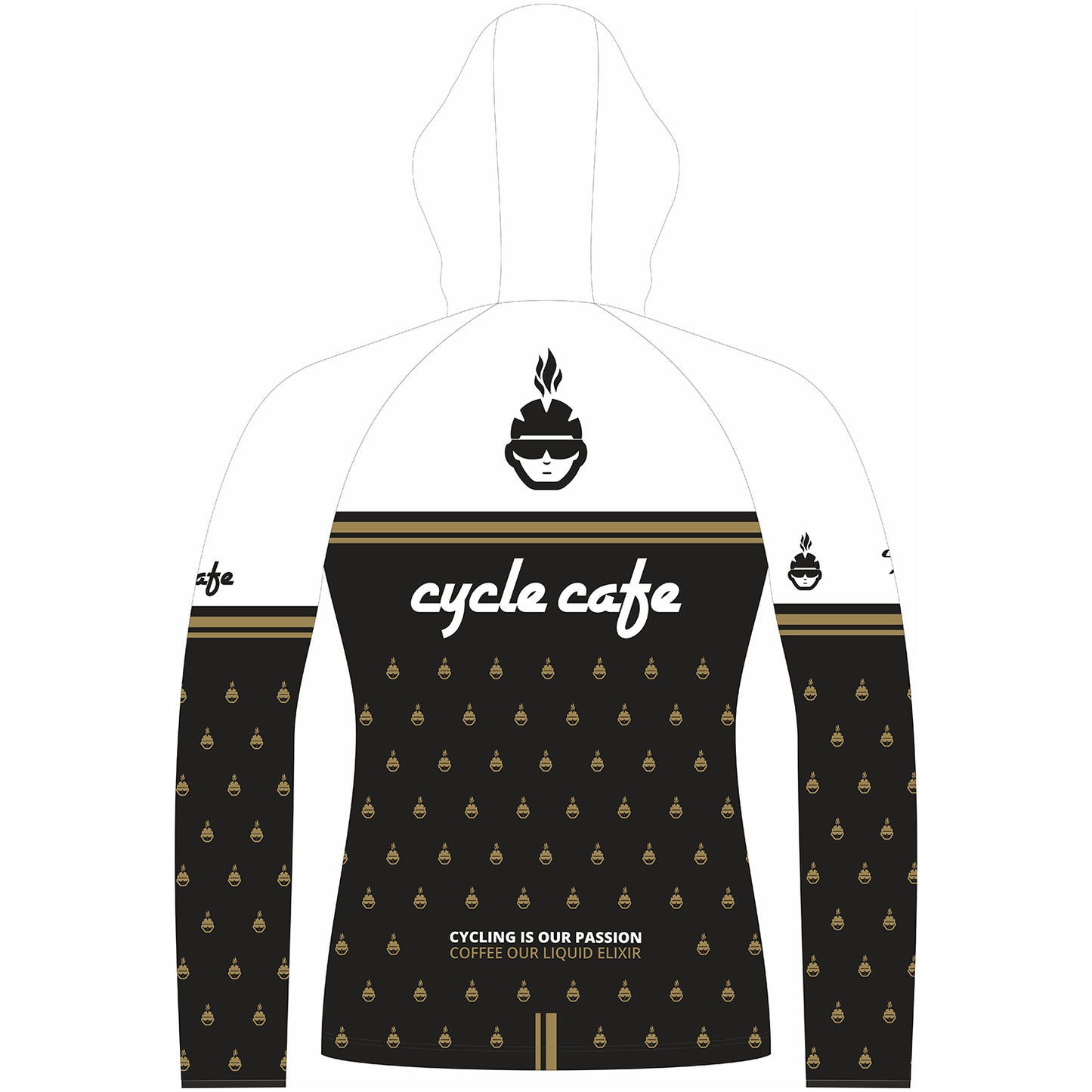 Jacke Cycle Cafe Gold Edition